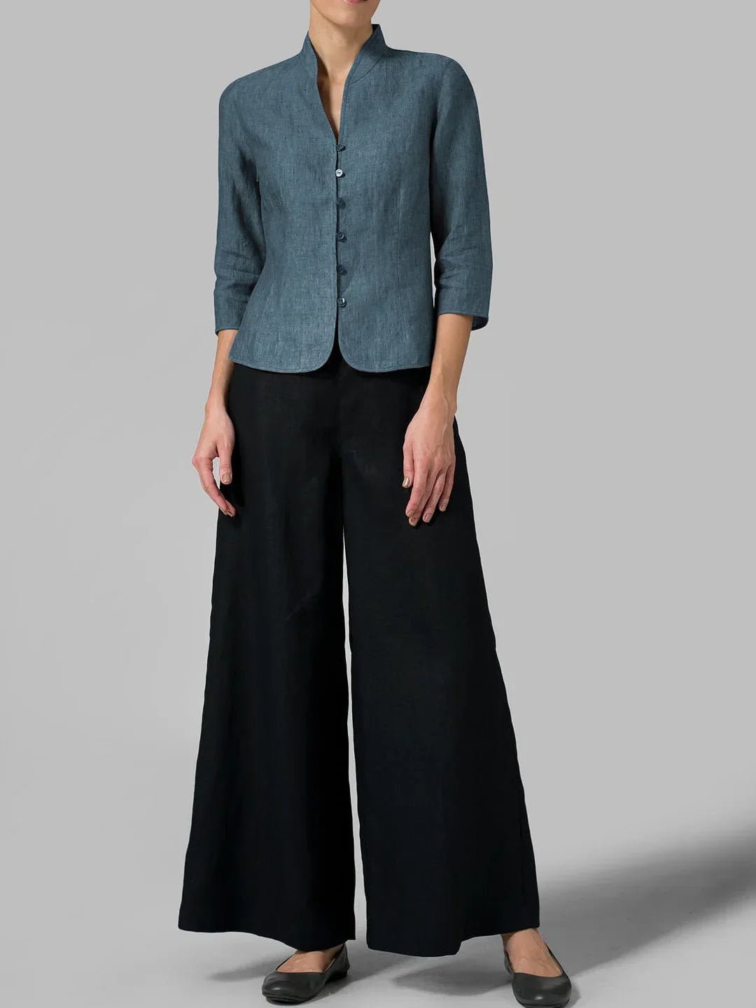 Image of Tessa | Women's Button-Down Fitted Blouse