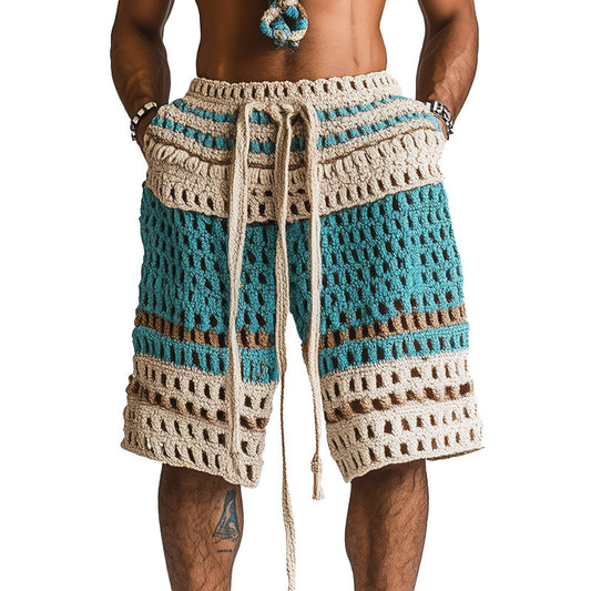 Image of Theo | Men's Relaxed Fit Knit Shorts