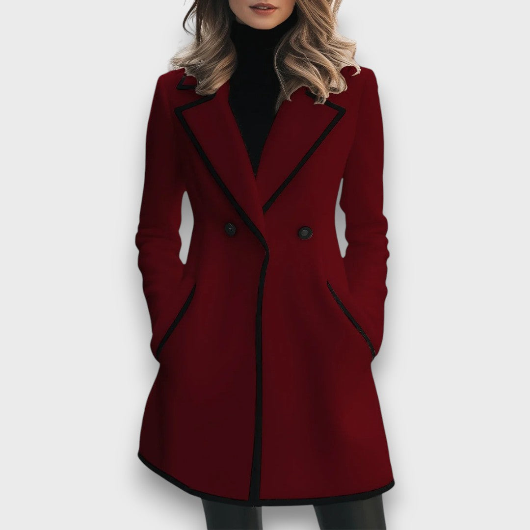 Image of Theresa | Women's Double-Breasted Coat