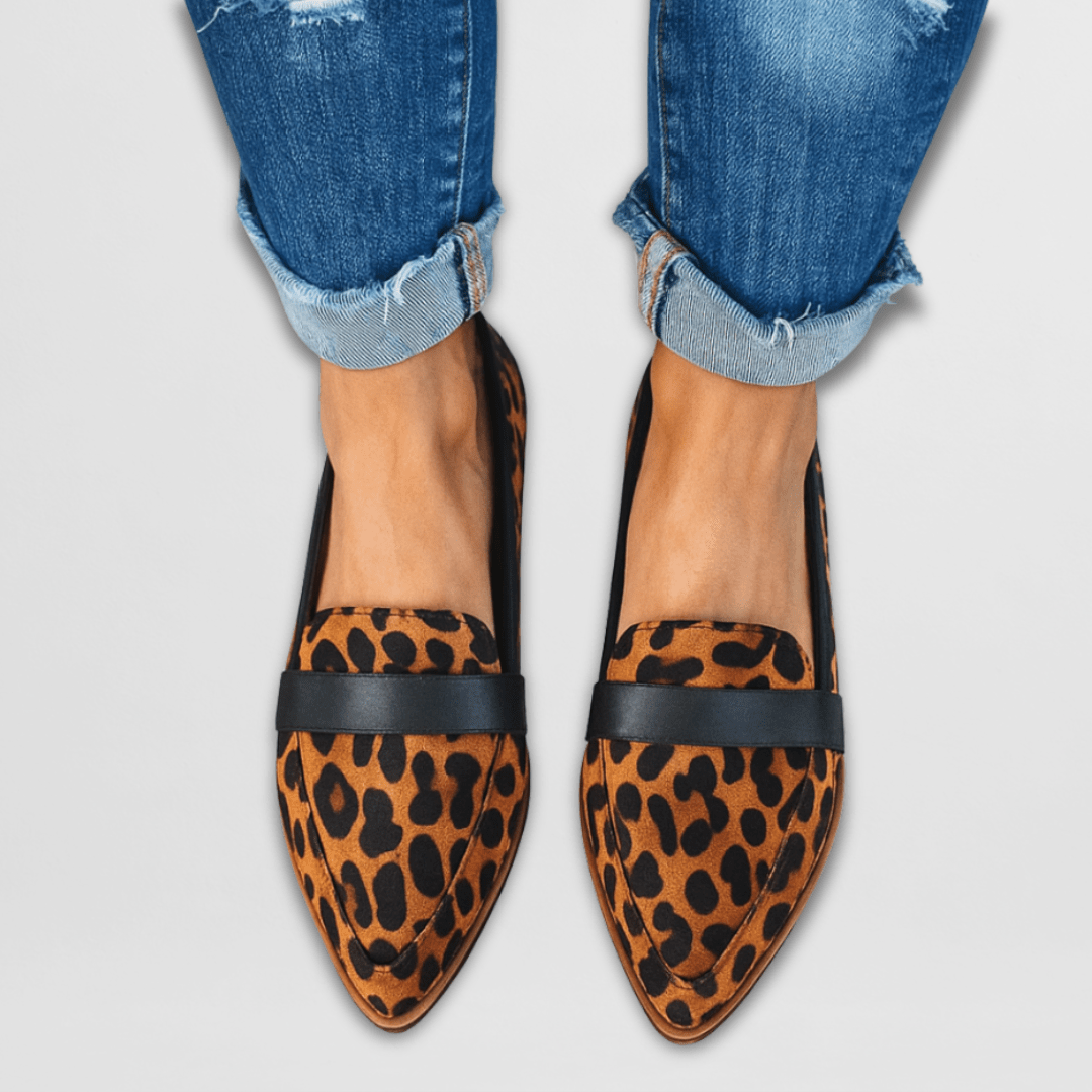 Image of Theresa | Women's Slip-On Pointed Toe Loafers