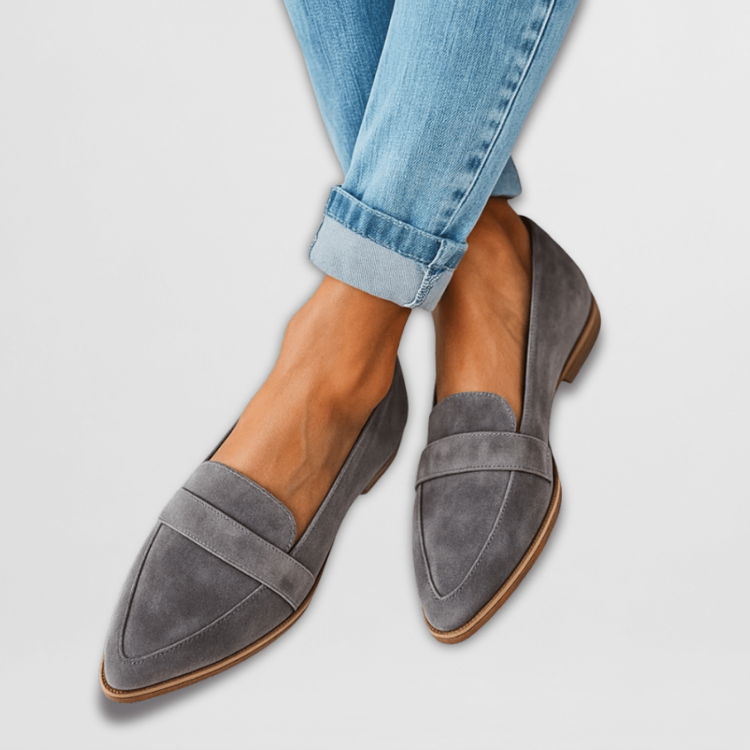 Image of Theresa | Women's Slip-On Pointed Toe Loafers