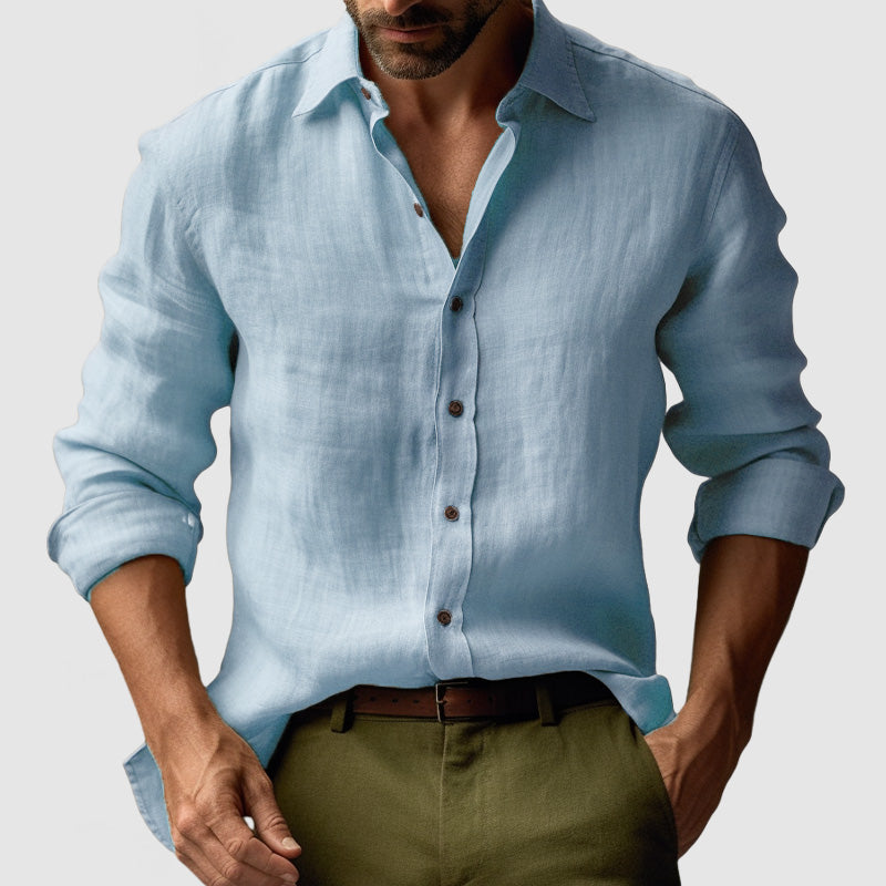 Image of Tobias | Men's Button-Down Casual Shirt