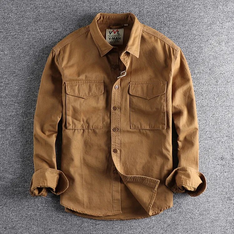 Image of Tobias | Men's Long Sleeve Utility Shirt