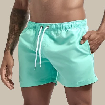 Image of Ty | Men's Elastic Waist Swim Shorts