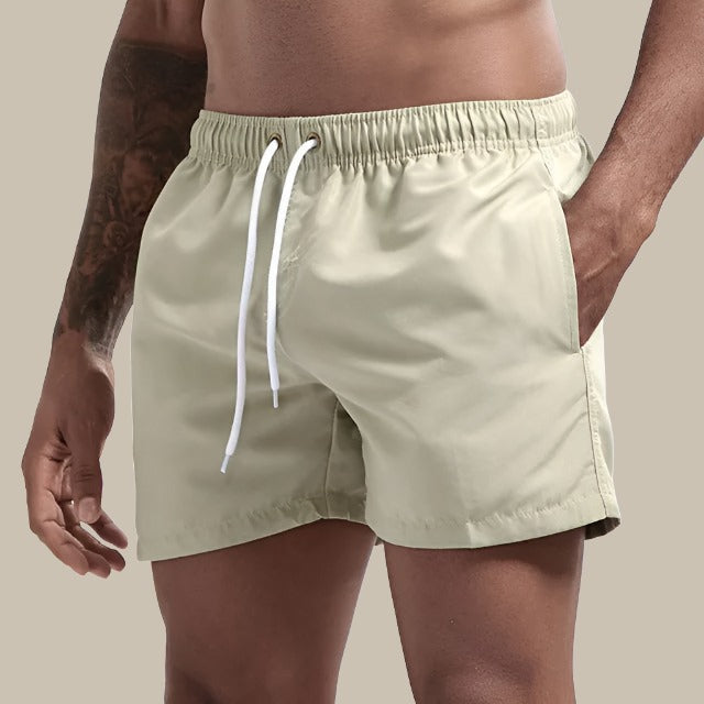 Image of Ty | Men's Elastic Waist Swim Shorts