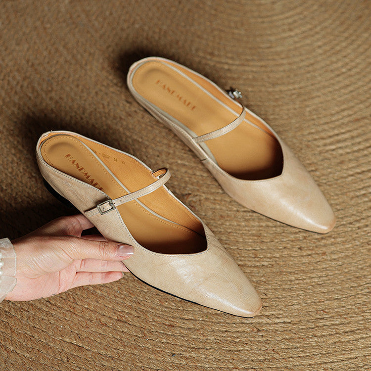 Image of Valerie | Women's Pointed Toe Slip On Flats