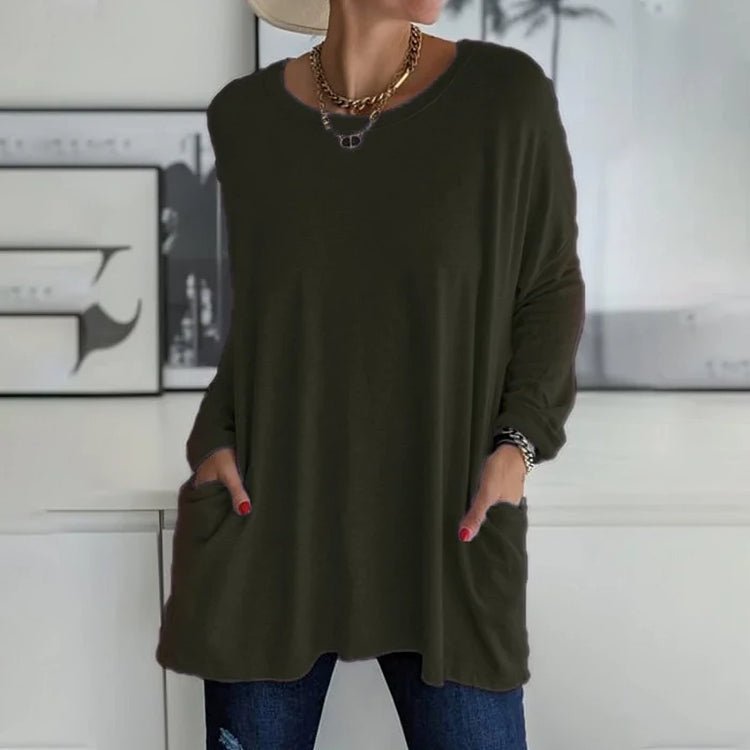 Image of Vicki | Women's Oversized Long Sleeve Top