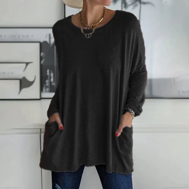 Image of Vicki | Women's Oversized Long Sleeve Top
