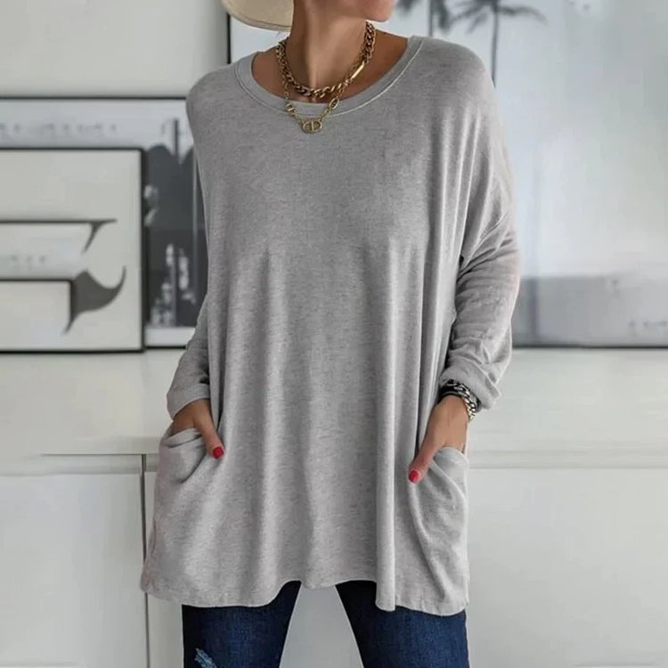 Image of Vicki | Women's Oversized Long Sleeve Top