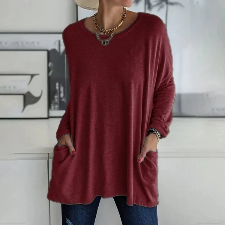 Image of Vicki | Women's Oversized Long Sleeve Top