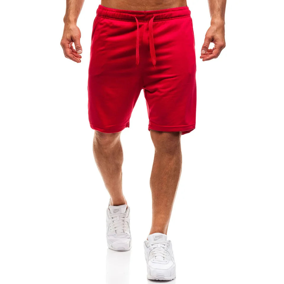 Image of Victor | Men's Knee Length Drawstring Casual Shorts
