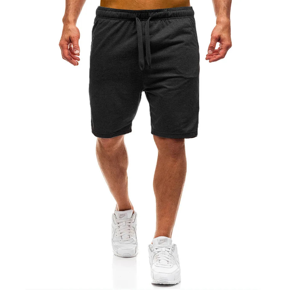 Image of Victor | Men's Knee Length Drawstring Casual Shorts