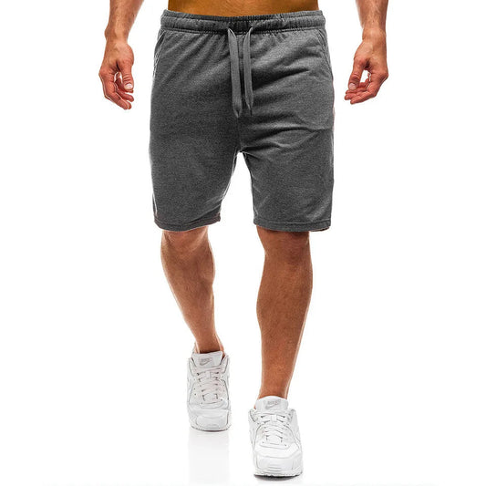 Image of Victor | Men's Knee Length Drawstring Casual Shorts