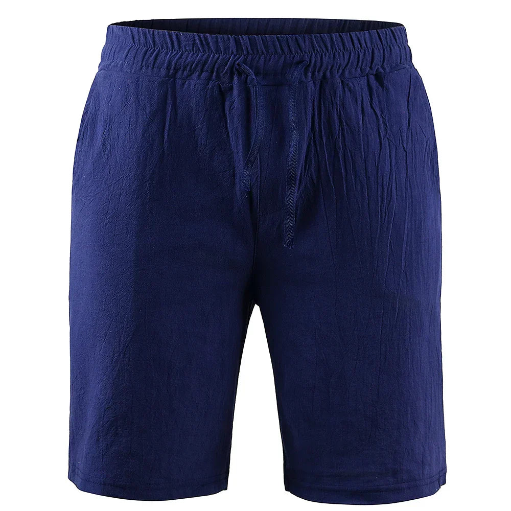 Image of Wade | Men's Elastic Waist Casual Shorts