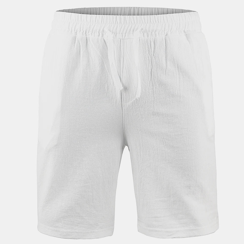 Image of Wade | Men's Elastic Waist Casual Shorts
