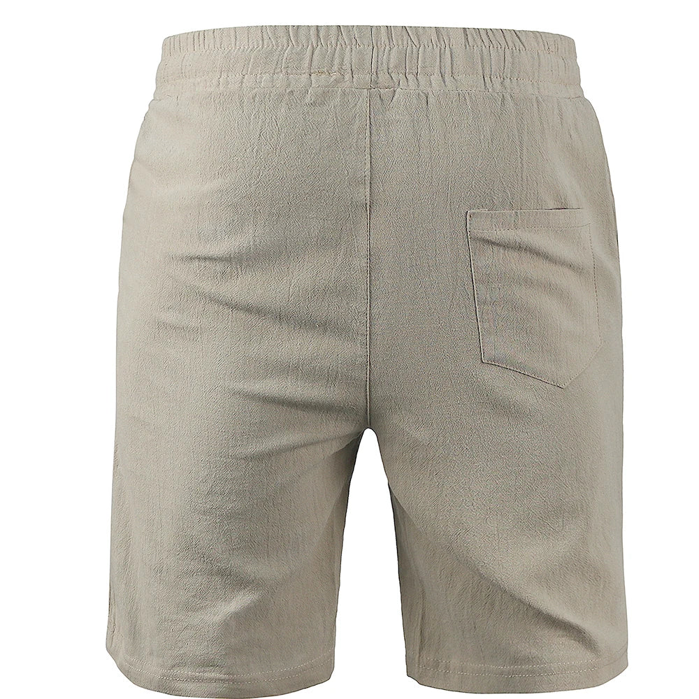 Image of Wade | Men's Elastic Waist Casual Shorts