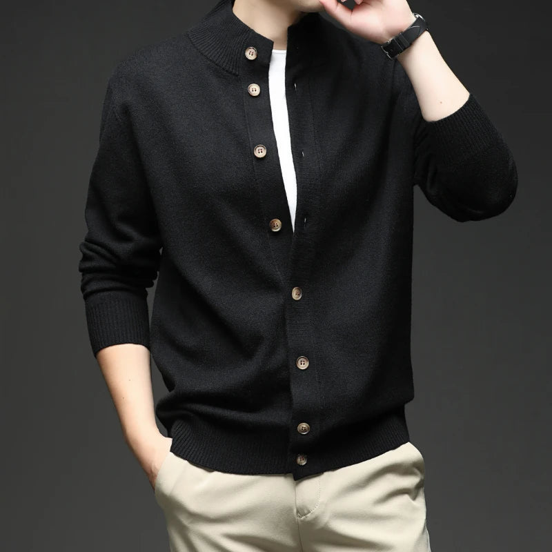 Image of Warren | Men's Button-Front Cardigan
