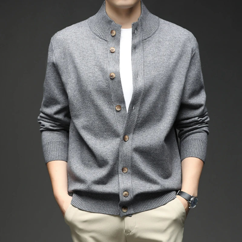 Image of Warren | Men's Button-Front Cardigan