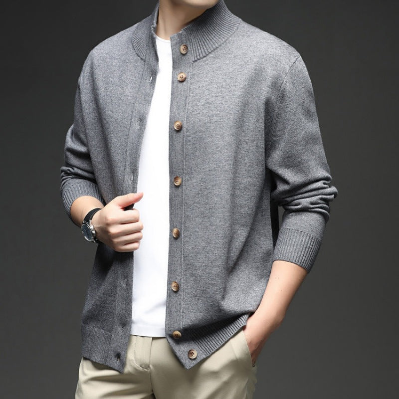Image of Warren | Men's Button-Front Cardigan