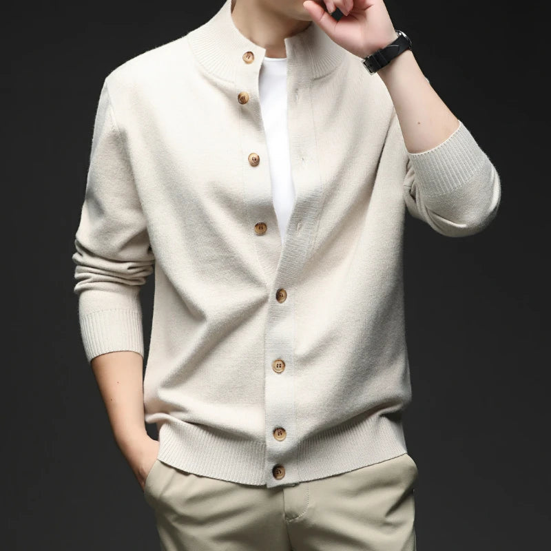 Image of Warren | Men's Button-Front Cardigan