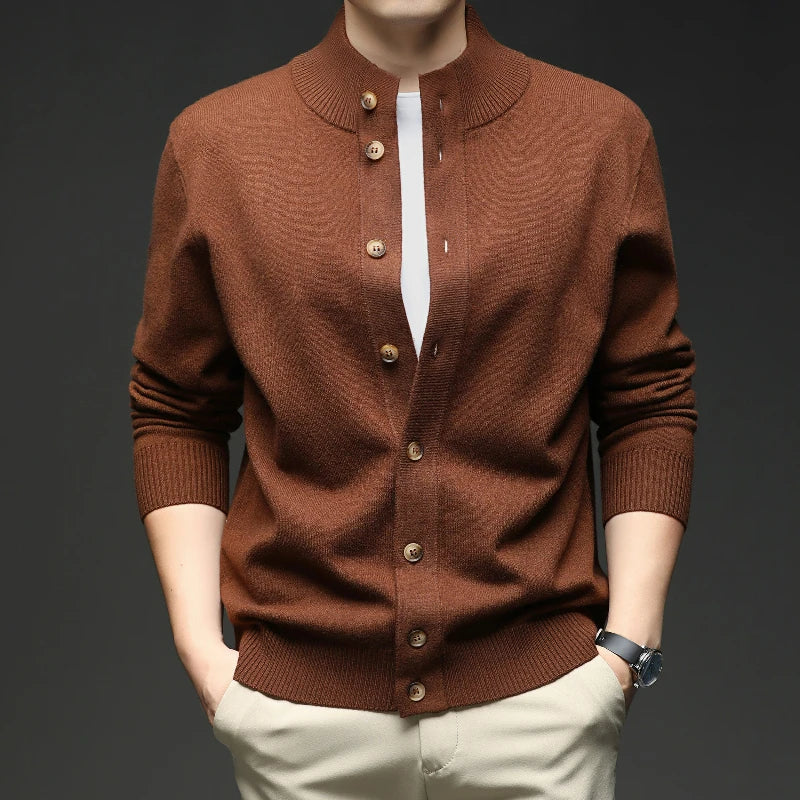 Image of Warren | Men's Button-Front Cardigan