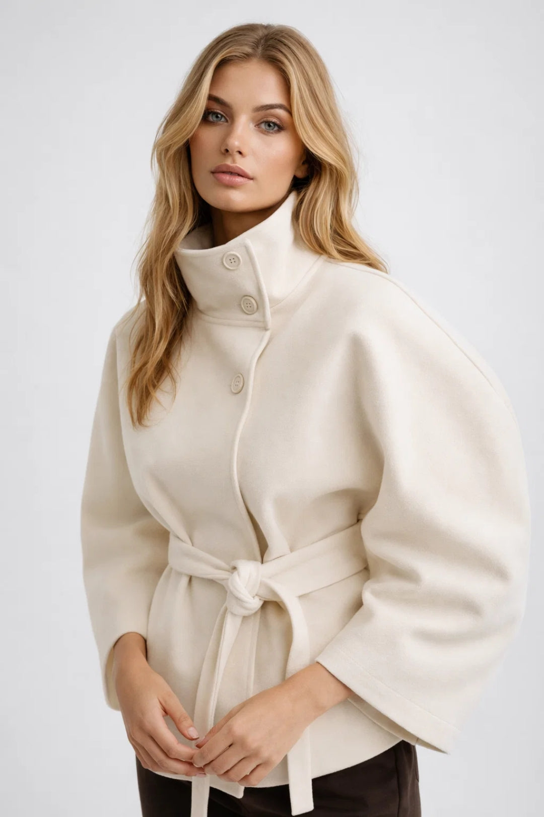 Image of Willow | Women's Cape Belted Coat