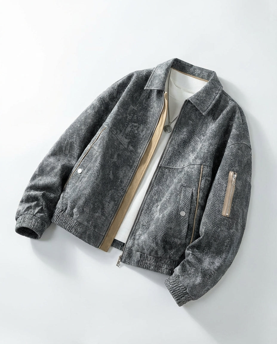 Image of Zachary | Men's Bomber Jacket