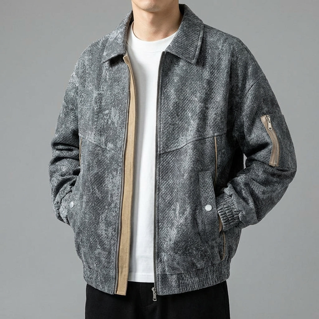 Image of Zachary | Men's Bomber Jacket